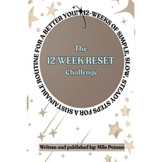 (英文圖書)The 12 Week Reset Challenge: 12 Weeks of Simple Slow Steady Steps for a Sustai... 平裝版, Milo Patann, 英文