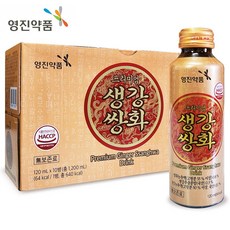 영진약품 프리미엄 생강쌍화 120ml X 10병(1박스), 1ml, 1개