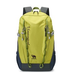T.Guotongxue 登山背包 戶外運動旅行後背包, 浅绿