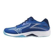 Mizuno Lightning Star Z7 Jr 大童 排球鞋 室內運動 透氣 緩震 藍 V1GD230301, 1個, 23.5 CM