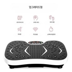 지방 뱃살 다이어트 덜덜이 진동 운동 업그레이드형 B 떨림 쉐이크보드 홈트, 블랙화이트B, 업그레이드형 화이트