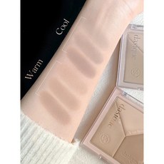 Dasique 三色V臉修容盤 鼻影修容 側影修容, #02灰棕色, 1個