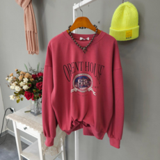 오리엔탈 여유핏 긴팔맨투맨