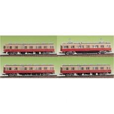 10504814 기관차 열차 모형 철도 기차 그린맥스 N게이지 한신 전차 5001형·8901형 등 4량 편성 세트 412