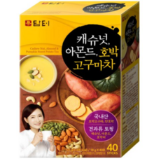 담터 캐슈넛 아몬드 호박고구마차, 18g, 40개입, 20개