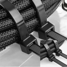 강력고정 케이블 타이 8.8x600mm 100p 블랙 케이블고정 대형케이블타이 케이블타이 전선고정