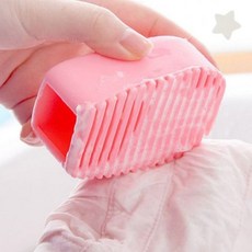 화장 도구 세척용 실리콘 빨래판 브러시 퍼프 클리너 휴대용 미니 세정 매트, 1개, 실리콘미니빨래판