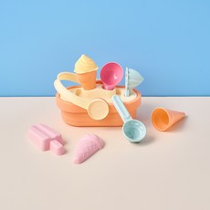 [모던하우스 인천점] 미니샌드토이 아이스크림 바스켓세트 11PCS -[PY0926004], 1개