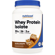 nutricost 乳清蛋白粉 海鹽焦糖風味, 907g, 1罐