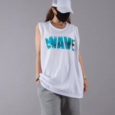 댄마샵 더블더블 형광 나시 오버핏 상의 줌바댄스복 방송댄스복 에어로빅복