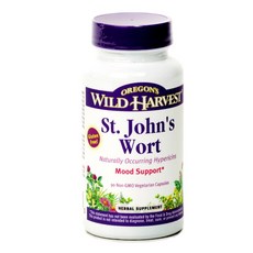 OREGON'S Wild Harvest 聖約翰草素食膠囊, 1個, 90 件