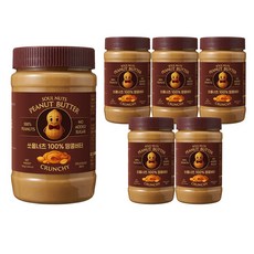 쏘울너츠 땅콩버터 크런치, 6개, 500g