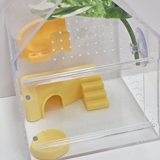 크레마루 하우스 사육장 풀세트, 1개, 옐로우