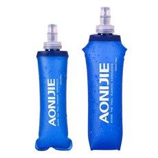 AONIJIE TPU 스포츠 소프트 플라스크 물통 접이식 크로스컨트리 물 주머니 물병, 볏짚이 없다, 250ml