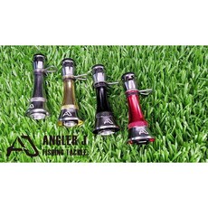 【LUREER】AJ 捲線器配重平衡防撞桿 適用ABU/DAIWA/SHIMANO 捲線器 紡車改裝平衡桿防撞桿, 黑灰色, 1個