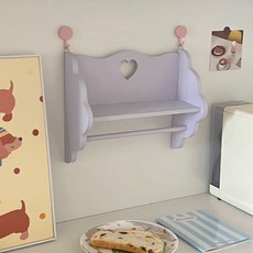 牆壁置物架 展示架, 紫色