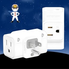 電太郎 三座3P小壁插 KON-A032, 1個