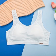 DIU 夏季薄發育期背心式女孩內衣兒童學生無鋼圈網紗少女文胸運動透氣