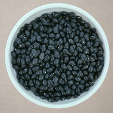 [다온농산] 수입 캐나다산 검정강낭콩 [흑양대/흑동부] -2Kg- 지퍼백, 1개