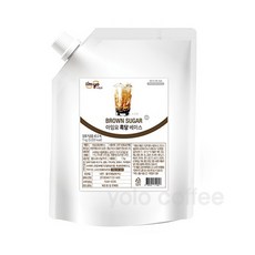 아임요 흑당 베이스 1kg 흑당시럽, 1개