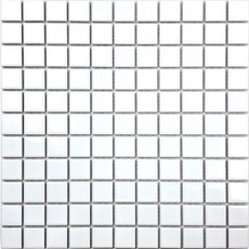 자기질모자이크타일 25mm 화이트 유광 [박스판매=1해배], 11개