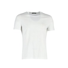 베르사체 중고 로고 크루 넥 티셔츠