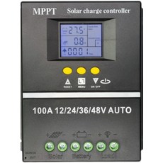 태양광 컨트롤러 범용 MPPT 레귤레이터 60A 12V 24V 36V 48V 80A, 02.12V24V36V48V60A