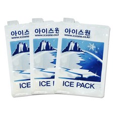 아이스원 21x27cm 100개 젤아이스팩 얼음팩 아이스팩반제품 택배용 소형 쿨팩 보냉 테이크아웃 배달