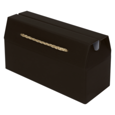 주호팩 끈손잡이 다용도 선물상자 20-0 (242x90x80), 진밤, 10개