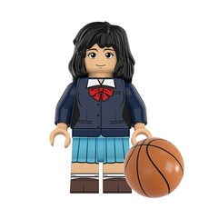 슬램덩크 미니 호환 블록 피규어 강백호 서태웅 모든 애니 캐릭터 조립 완구, XP466 - 채소연