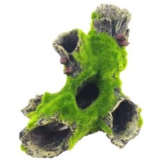 水族青苔植絨擺件 魚缸裝飾 魚蝦躲避 水族擺件【台灣出貨】