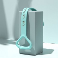 보니따민 홈트 실리콘 스트레칭밴드 요가 필라테스 밴드, 1개, 민트