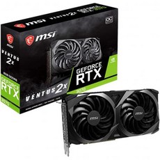MSI 게이밍 RTX 3070 8GB GDDR6 그래픽 카드 지포스 벤투스 2X 오버클럭