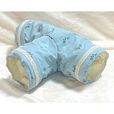 Otis 刺蝟 天竺鼠 大白鼠 小白鼠 寵物玩具 寵物用品, 1個, 薄三通,藍