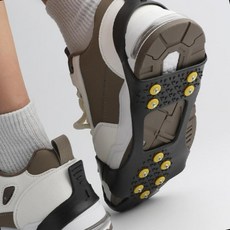 겨울철 빙판길 미끄럼방지 아이젠 등산 빙면 걷기 안전, 몽땅 하이디웍스 도시형아이젠 (L)