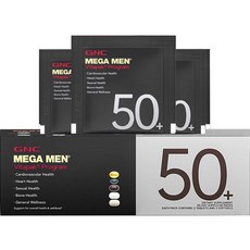 GNC 健安喜 Mega男性綜合維他命補充包 50歲以上適用, 1盒, 30包