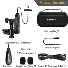 전문 콘덴서 무선 바이올린 마이크 스마트폰 녹음 유튜버 PA 스피커용 악기 마이크 2.4G, CX220-3 Violin Mic