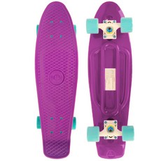 버즈런 KC인증 27(68샌티) 버즈라이더 크루져보드 스케이트보드 퍼플 티툴사은품증정, 1개