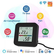 빅센서 실시간 온습도 확인 WiFi 디지털 IOT 와이파이 스마트 온습도계, A. WiFi 버전  범용 적외선 리모컨  온