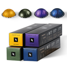 네스프레소 버츄오 에스프레소 4종 세트, 4박스, 5.2g, 10개입