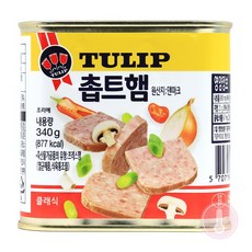 [봉슐랭초이스] 튤립 춉트 햄 340g, 1개