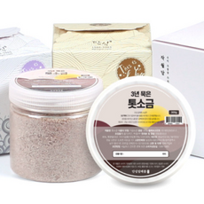 신안함초닷컴 [3년묵은신안천일염] 톳 가는 소금 - 300g (답례품 선물세트), 3개