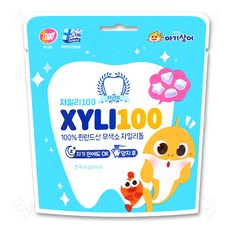 해호 아기상어 자일리100 핀란드100% 자일리톨캔디, 40g, 1개