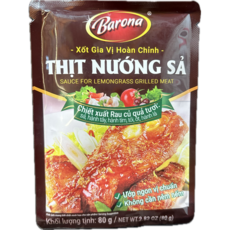 베트남 바로나 팃능사 레몬그라스 바베큐 소스 THIT NUONG SA, 1개, 80g