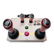 중장비 시뮬레이션 굴삭기 면허 운전 훈련, 1개, 일반 기능 모델 정반대 손 시뮬레이션