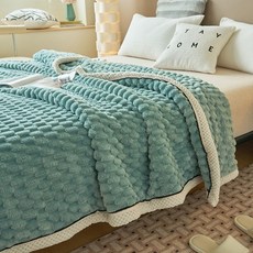 코지위크 극세사 벨벳 양면 도톰 담요 이불 A04