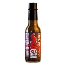 Mango Jambo 핫소스 2팩 - 스위트 망고 + 하바네로 히트 Chile Lengua de Fuego 141.7g(5온스), Hot Coffee, Pack of 1