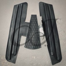 CJ motor SIP 2T 86086000 偉士牌 Vespa 125/150 大車橡膠腳踏墊 機車老偉風格, 1個