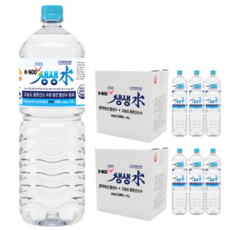 생생수 프리미엄 초정리 산소수, 12개, 1.8L