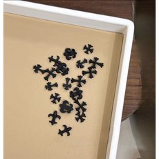 무광 블랙 크롬 십자가 네일파츠 네일재료(10개입), A(10pcs)